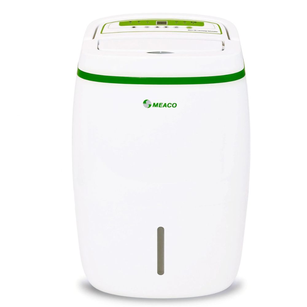 meaco 20l dehumidifer product listing cut out image on white background