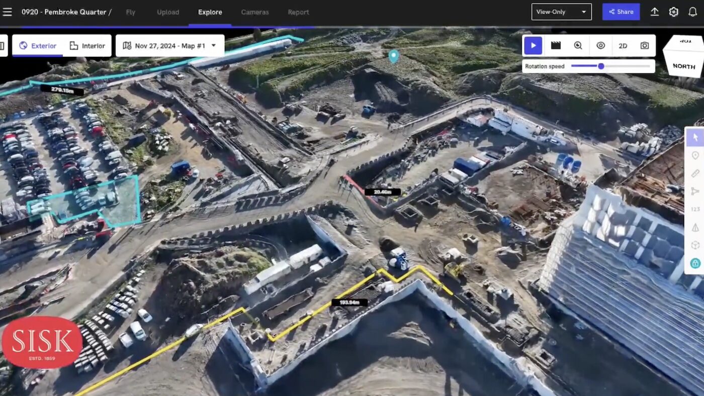 Sisk appoints DroneDeploy for reality capture