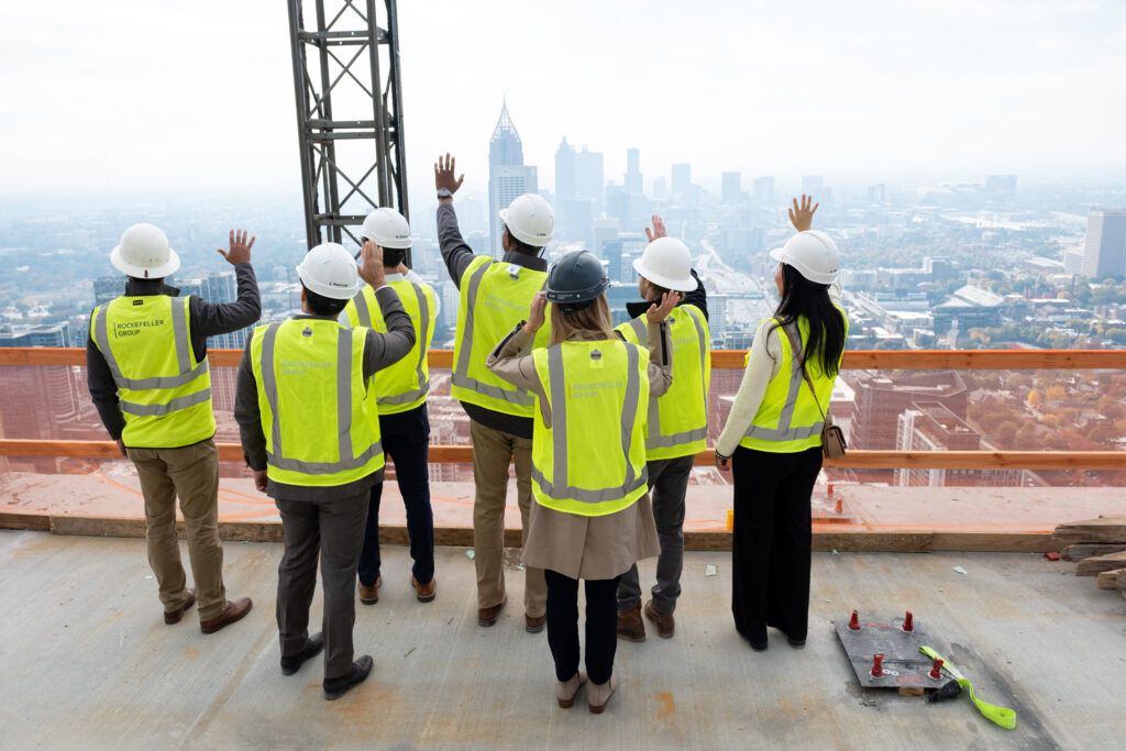 Rockefeller Group Tops Out 1072 West Peachtree in Midtown Atlanta