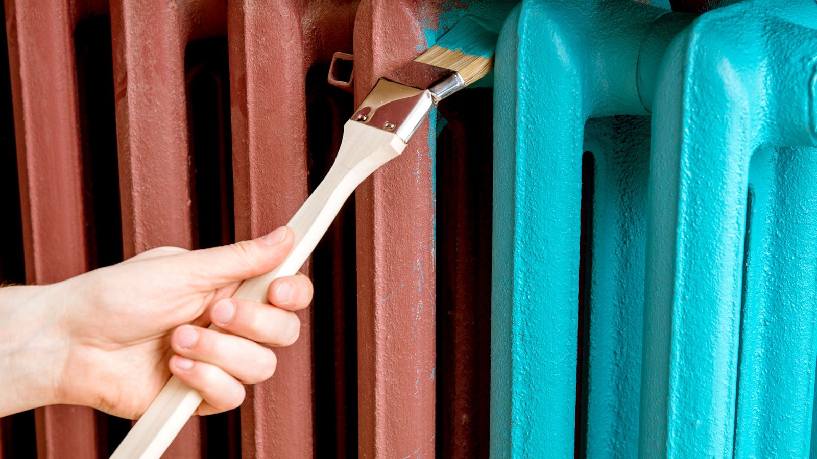 Will the amount of paint coats on a radiator affect heat output?