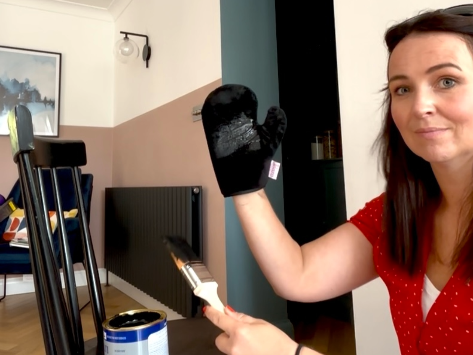 This £10 tanning mitt is the ultimate hack for painting furniture