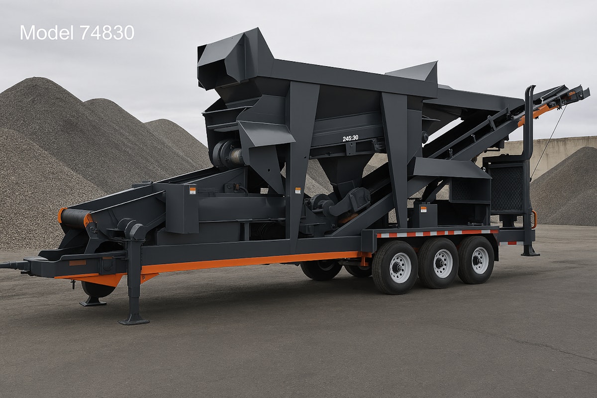 Bergkamp Partners with Jim Rawson to Reintroduce Screening Plant for Microsurfacing Contractors