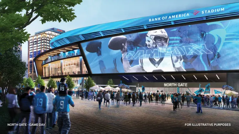 Clark, D.A. Everett score $800M Carolina NFL stadium rehab