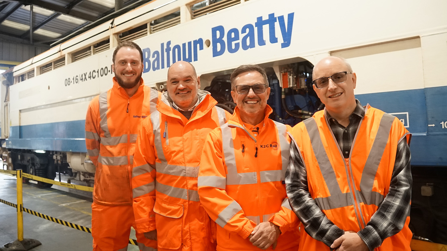 Balfour Beatty trials hydrogen technology for rail plant