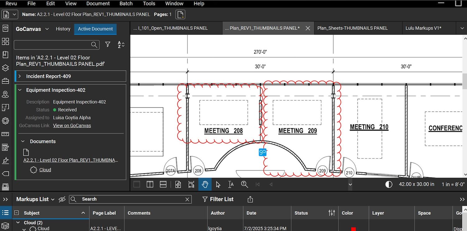 Bluebeam launches Task Link to connect Revu and GoCanvas