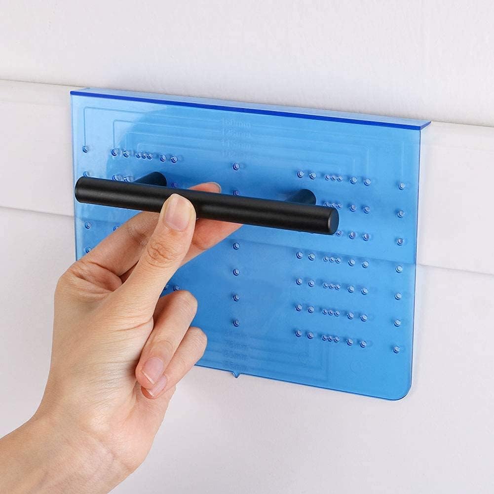 Lontan Cabinet Handles - Tm160n Cabinet Hardware - Kitchen Door Handle &amp; Drawer Pull Drill Template