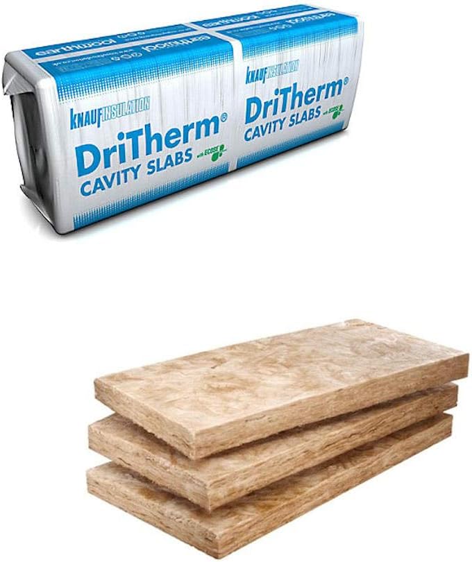 Knauf Earthwool Dritherm Cavity Insulation Slab 37 &ndash; 50mm X 455mm X 1200mm (6.55 Sq/m Per Pack)