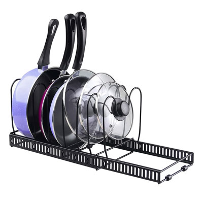 pot and pan organiser for drawers