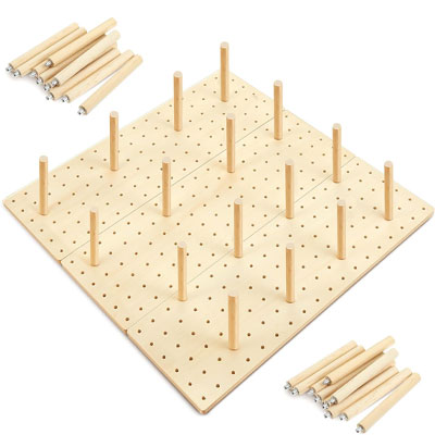 wooden peg board for drawers