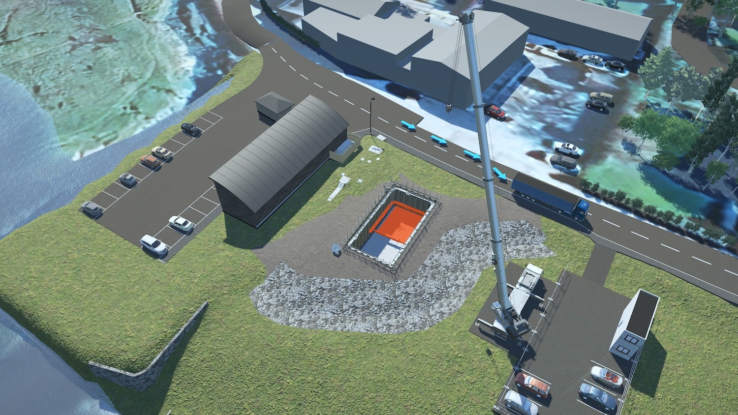 Digital Collaboration of the Year 2026 Majenta helped a civil engineer use 3D and 4D visualisations to gain planning permission. Image: Majenta Solutions.