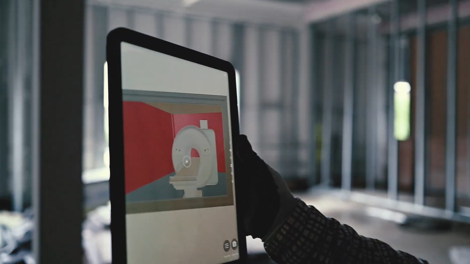 The system allowed for issues identified on the iPad to be pushed back to ACC, enabling rapid design corrections. Image: Morgan Sindall.