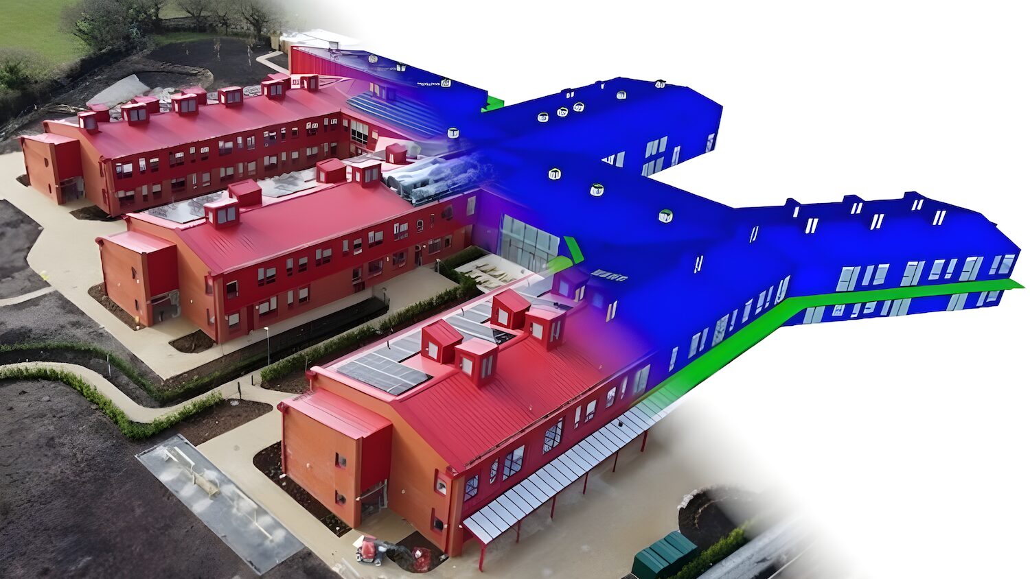 The IESVE platform modelled unregulated energy uses, future climate files and occupant‑behaviour sensitivity in a single environment. Image: IESVE.