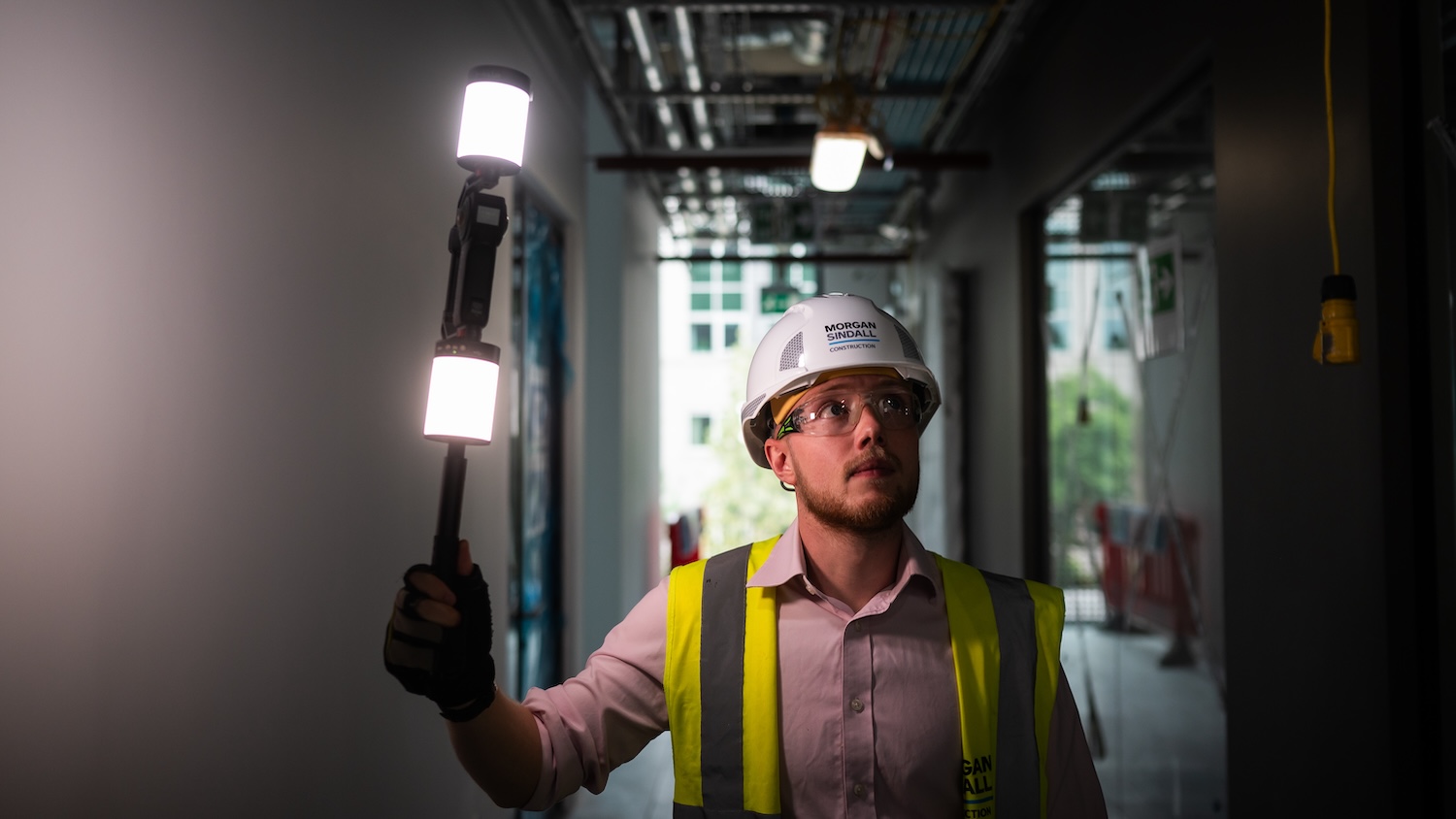 Best Application of Technology 2026 Oculo’s 360° cameras create navigable digital site records, similar to Google Street View for construction sites. Image: Morgan Sindall Construction.