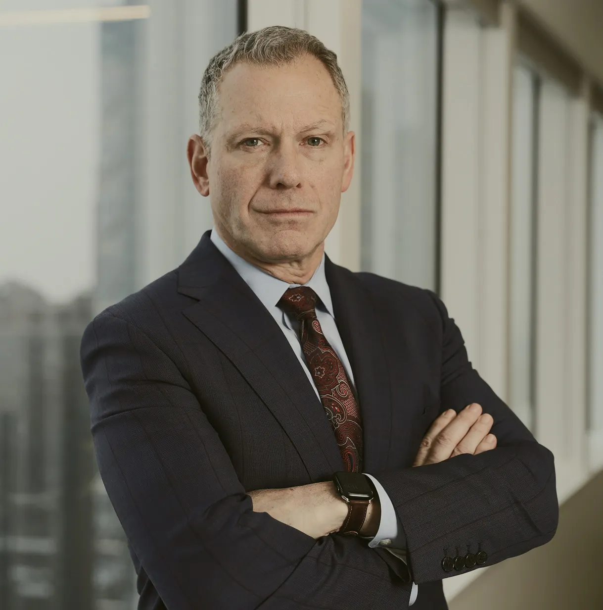 A headshot of construction lawyer Ken Fulginiti.